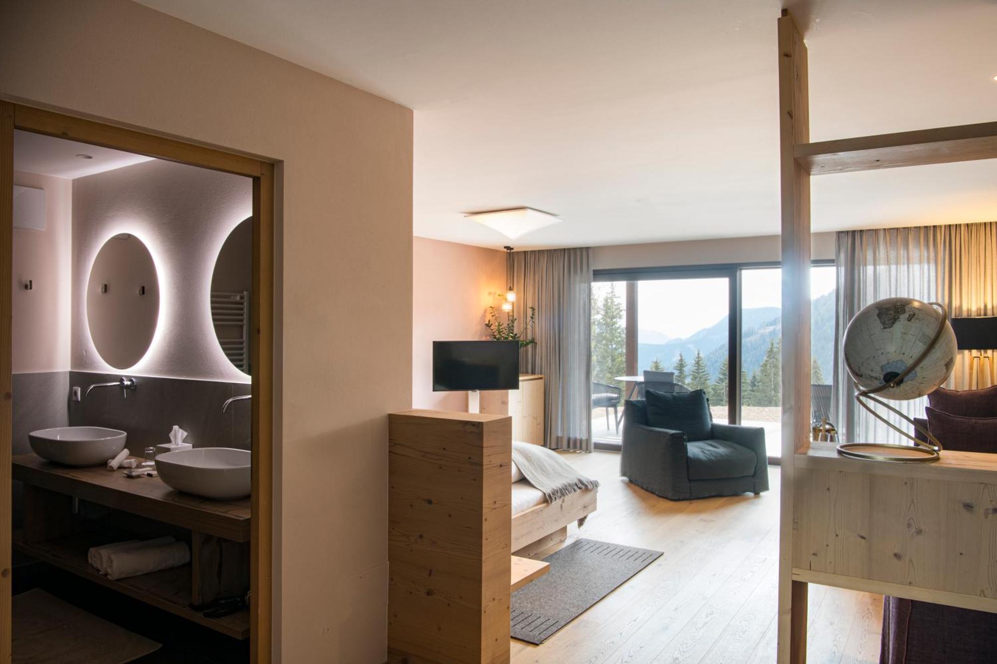 Terra - The Magic Place Relais & Chateaux Sarntal Exterior foto